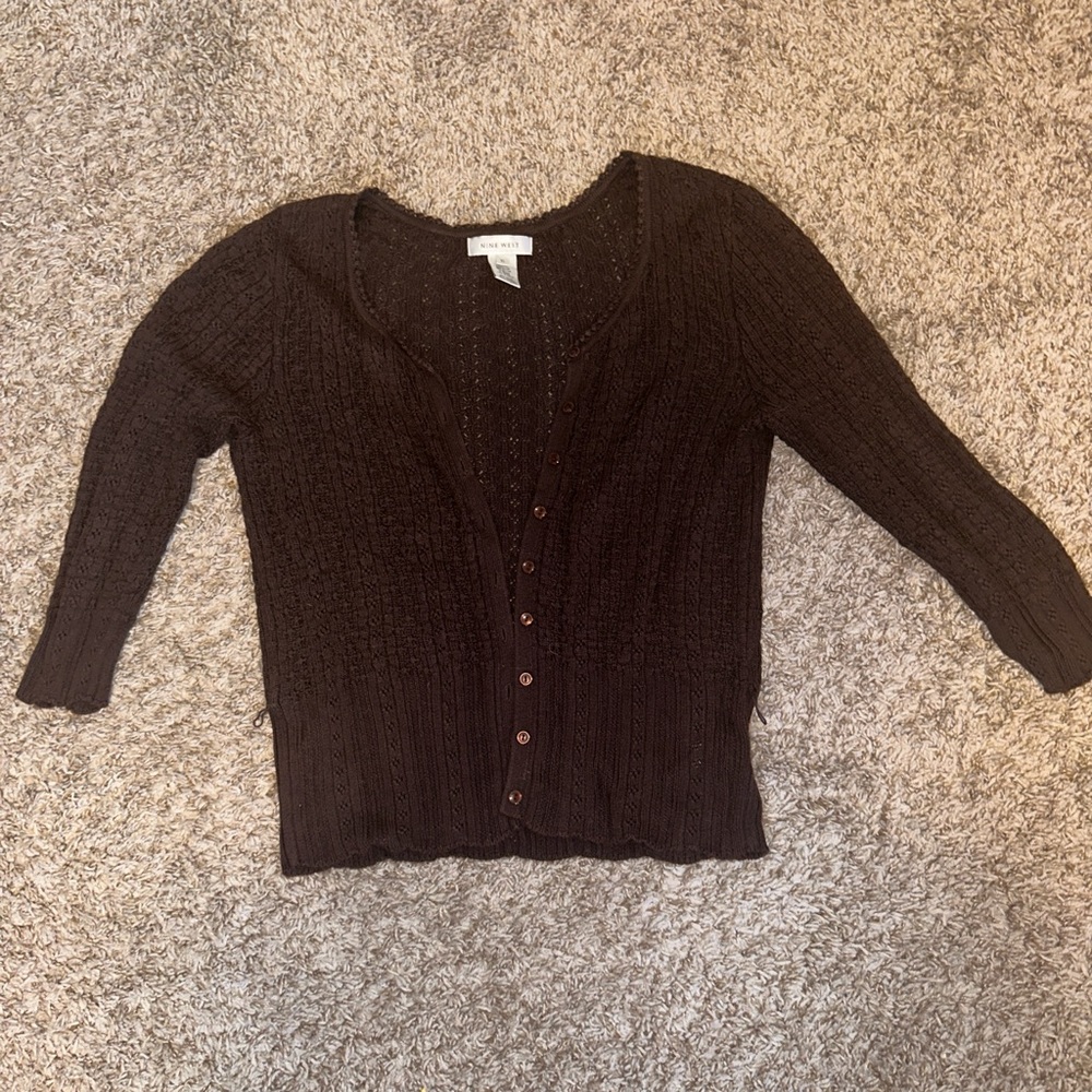 Extra large brown Nine West sweater